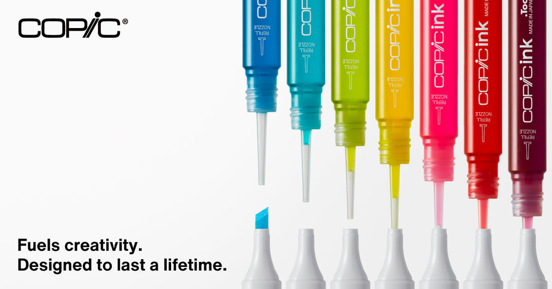 Refilling Copic markers with Copic Ink