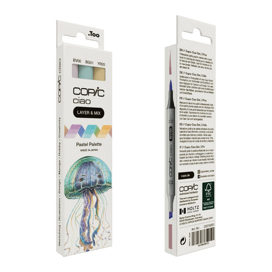 Copic Ciao 3 Layer & Mix Pastel Palette