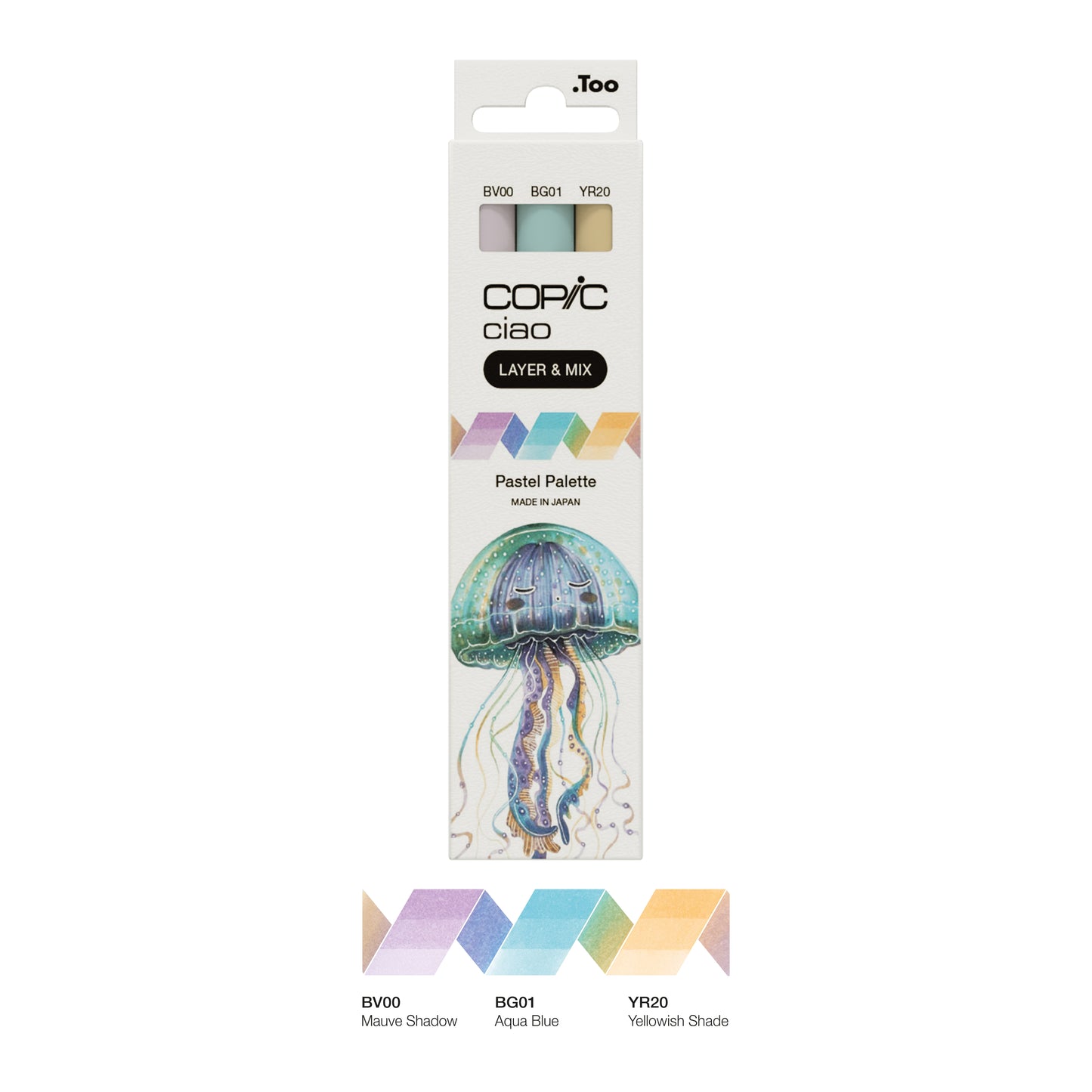 Copic Ciao 3 Layer & Mix Pastel Palette