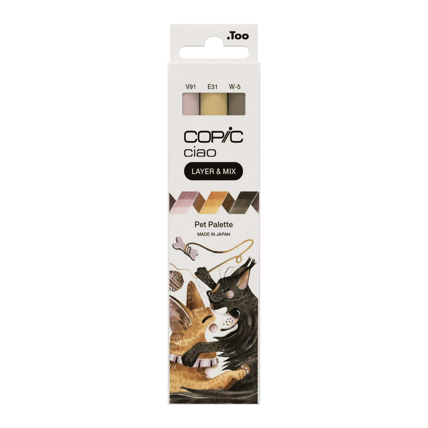Copic Ciao 3 Layer & Mix Pet Palette