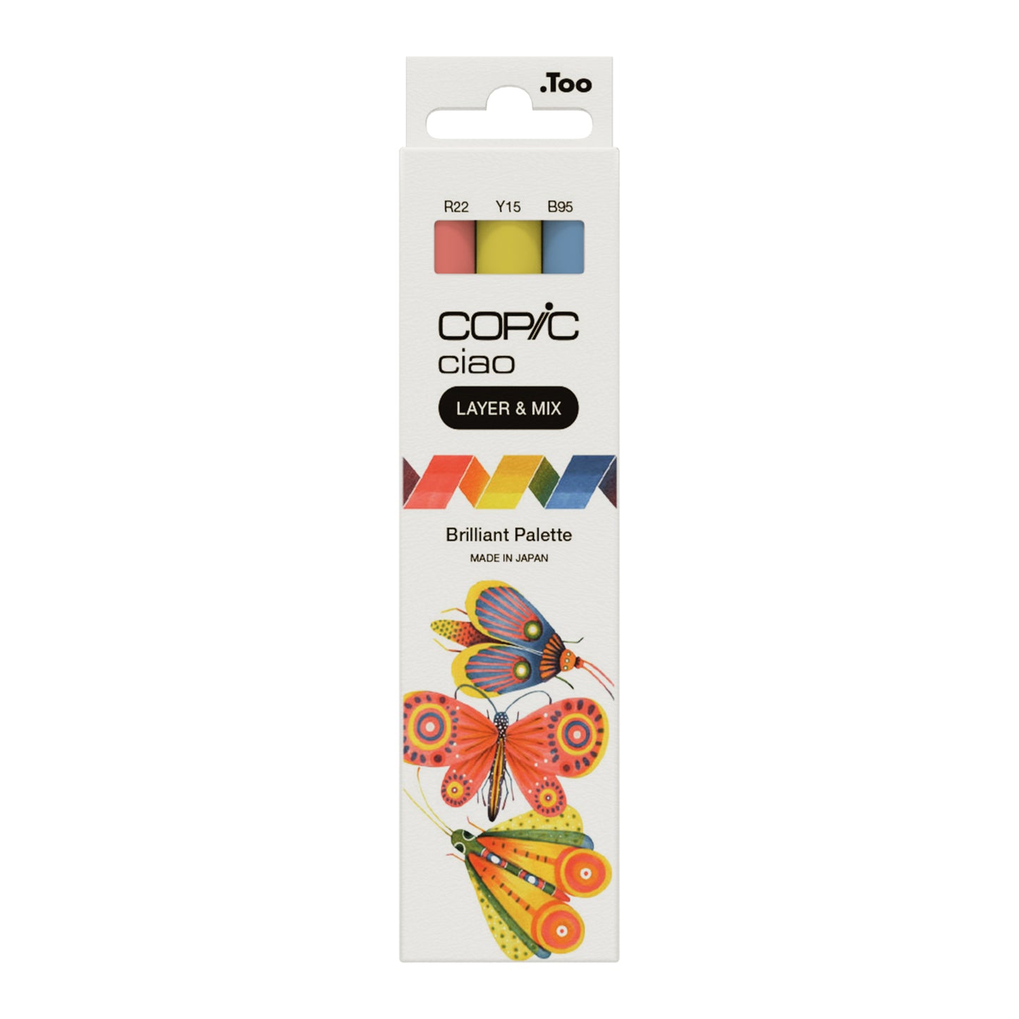 Copic Ciao 3 Layer & Mix Brilliant Palette