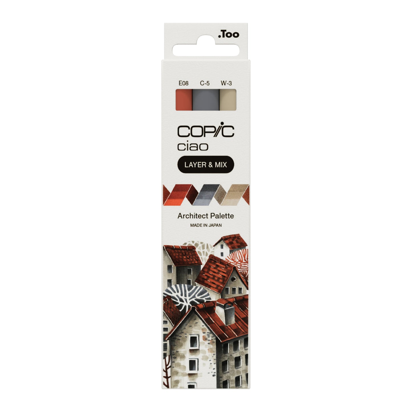 Copic Ciao 3 Layer & Mix Architect Palette