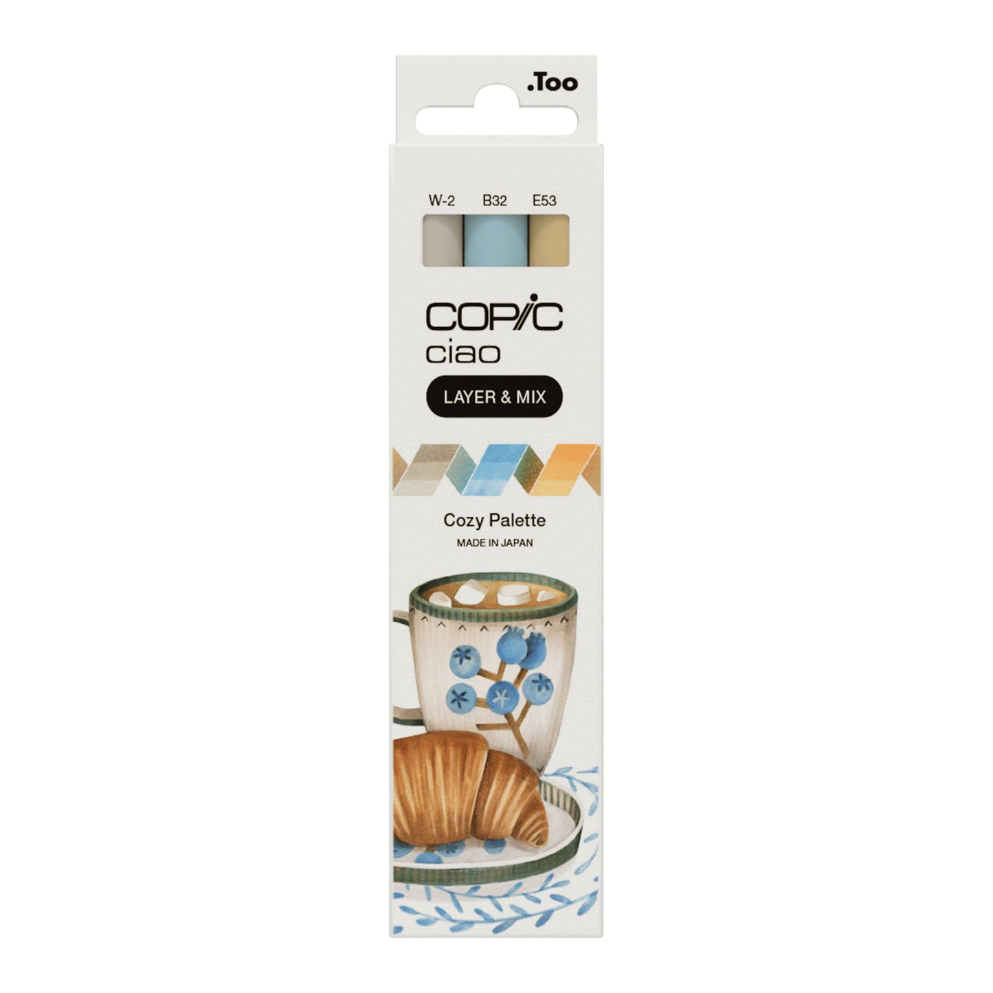 Copic Ciao 3 Layer & Mix Cozy Palette