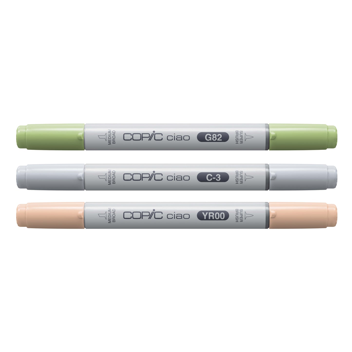 Copic Ciao 3 Layer & Mix Natural Palette