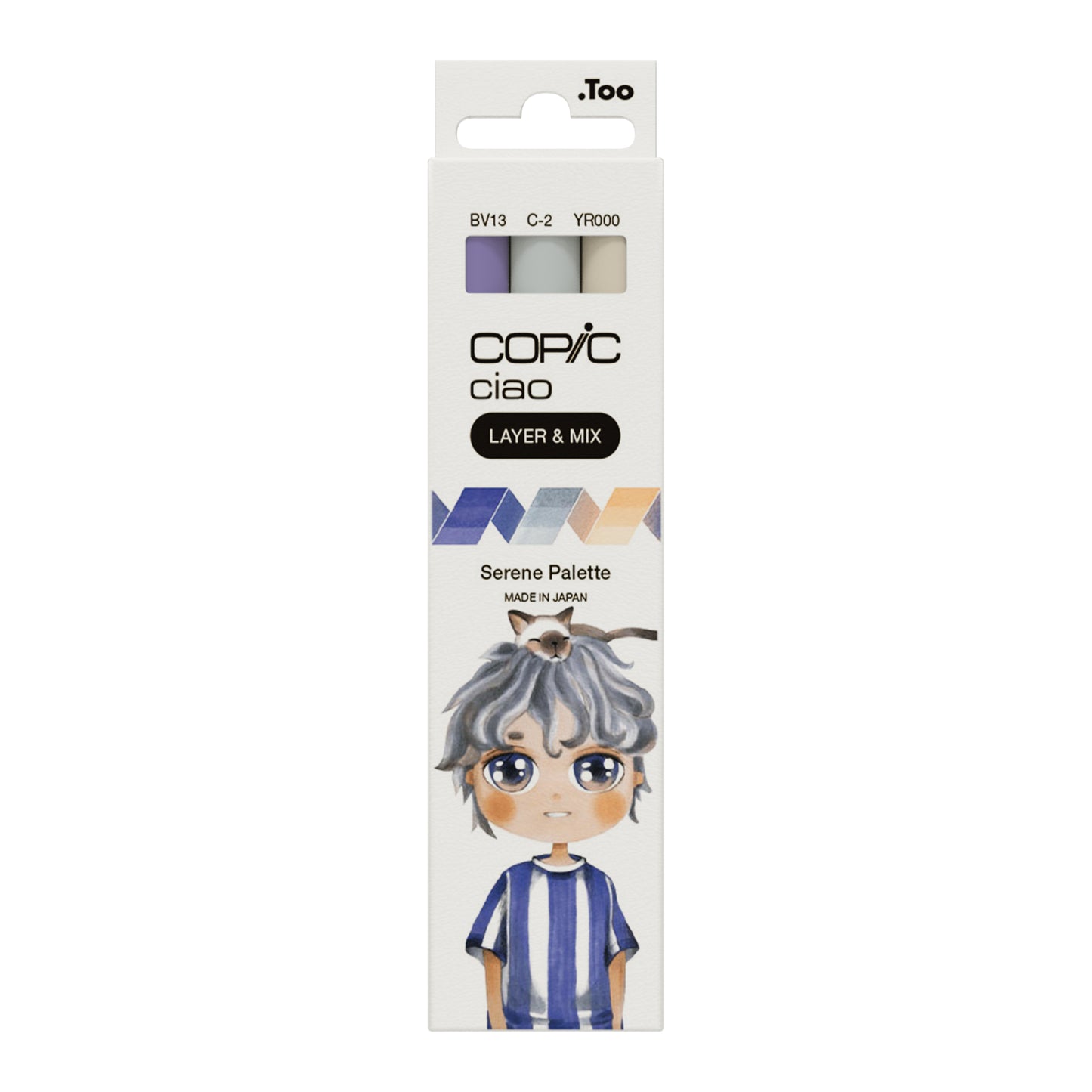 Copic Ciao 3 Layer & Mix Serene Palette
