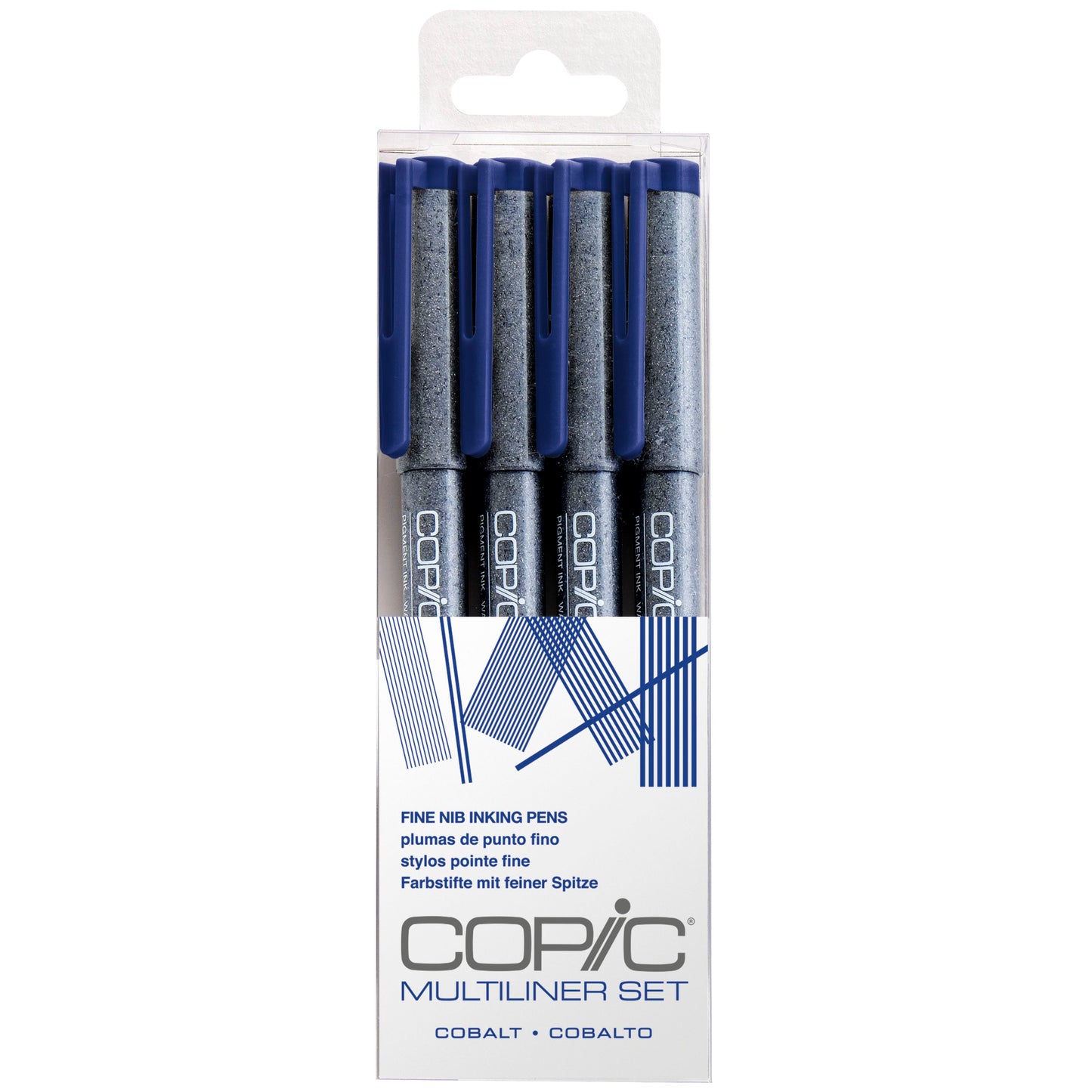 Copic Multiliner 4 Set Cobalt