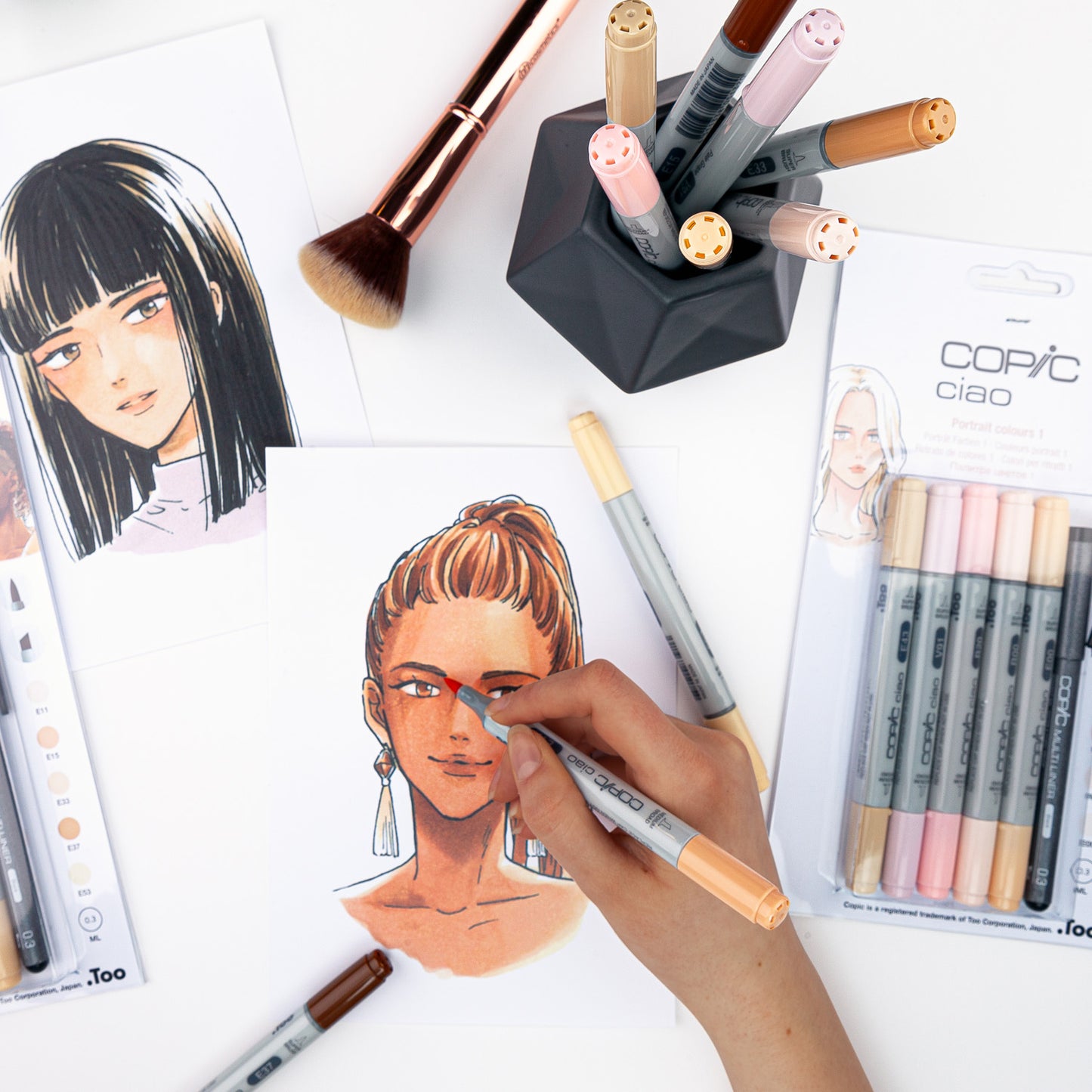 Copic Ciao Set 5+1 Leather