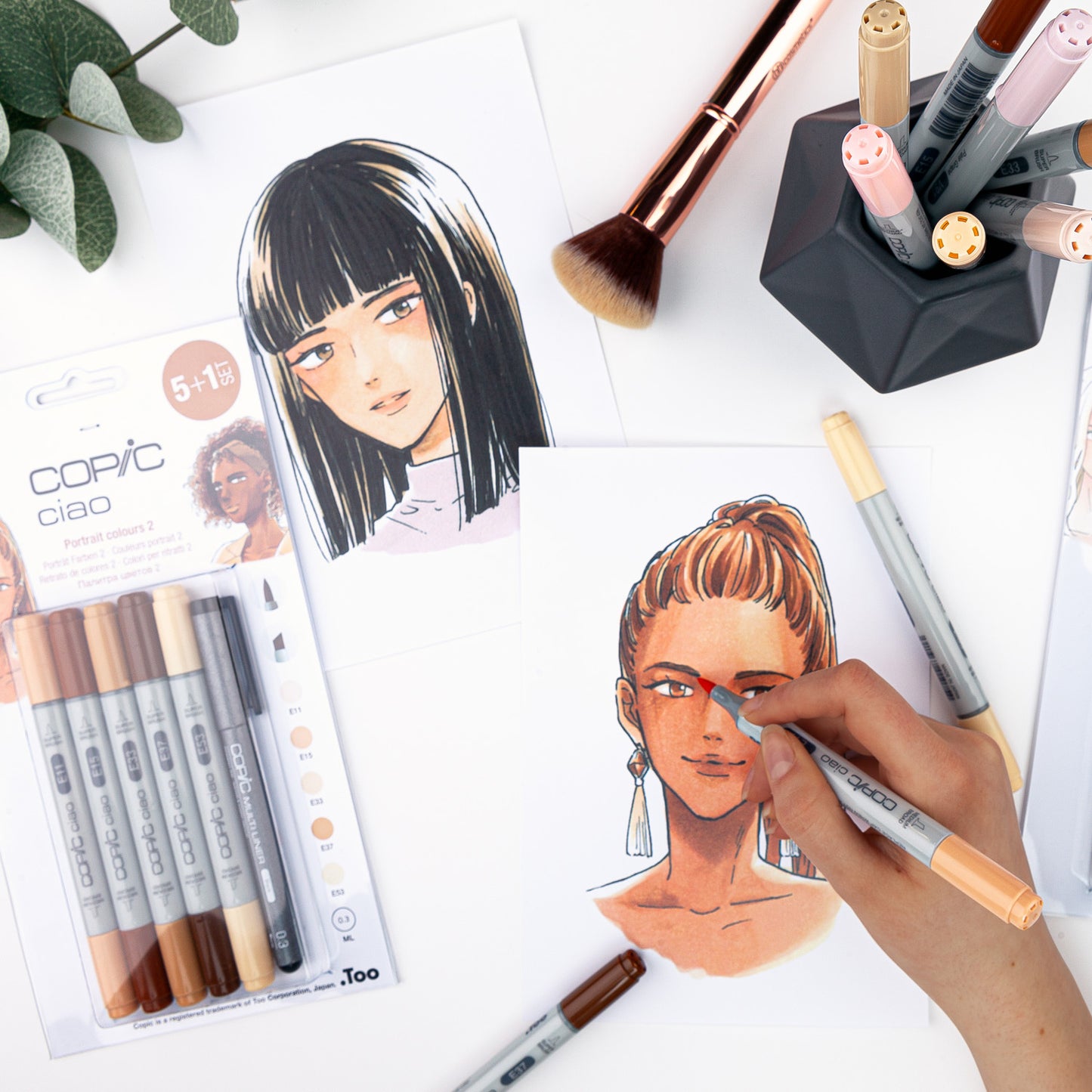 Copic Ciao Set 5+1 Leather 2