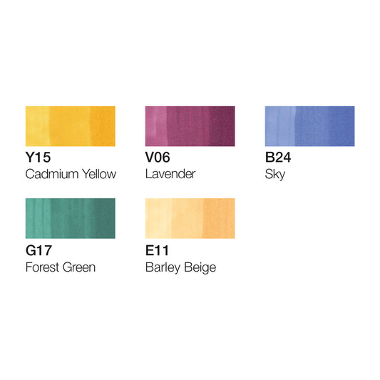 Copic Ciao Set 5+1 Manga 1