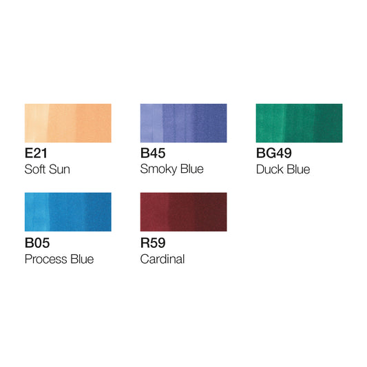 Copic Ciao Set 5+1 Manga 2