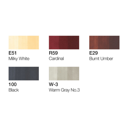 Copic Ciao Set 5+1 Manga 5