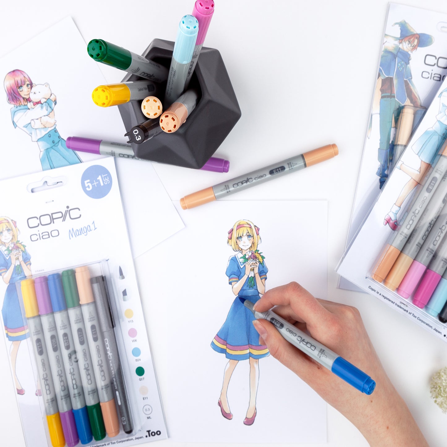 Copic Ciao Set 5+1 Manga 5
