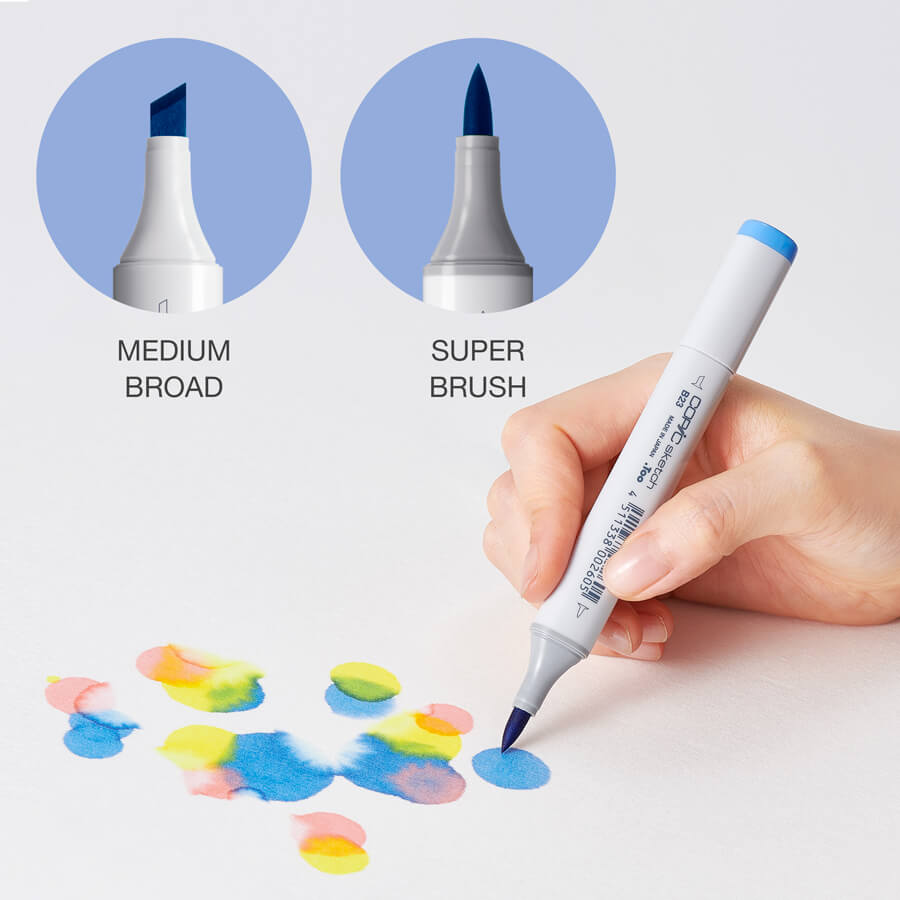 Copic Sketch 6 +1 Set Vibrant Tones Trial