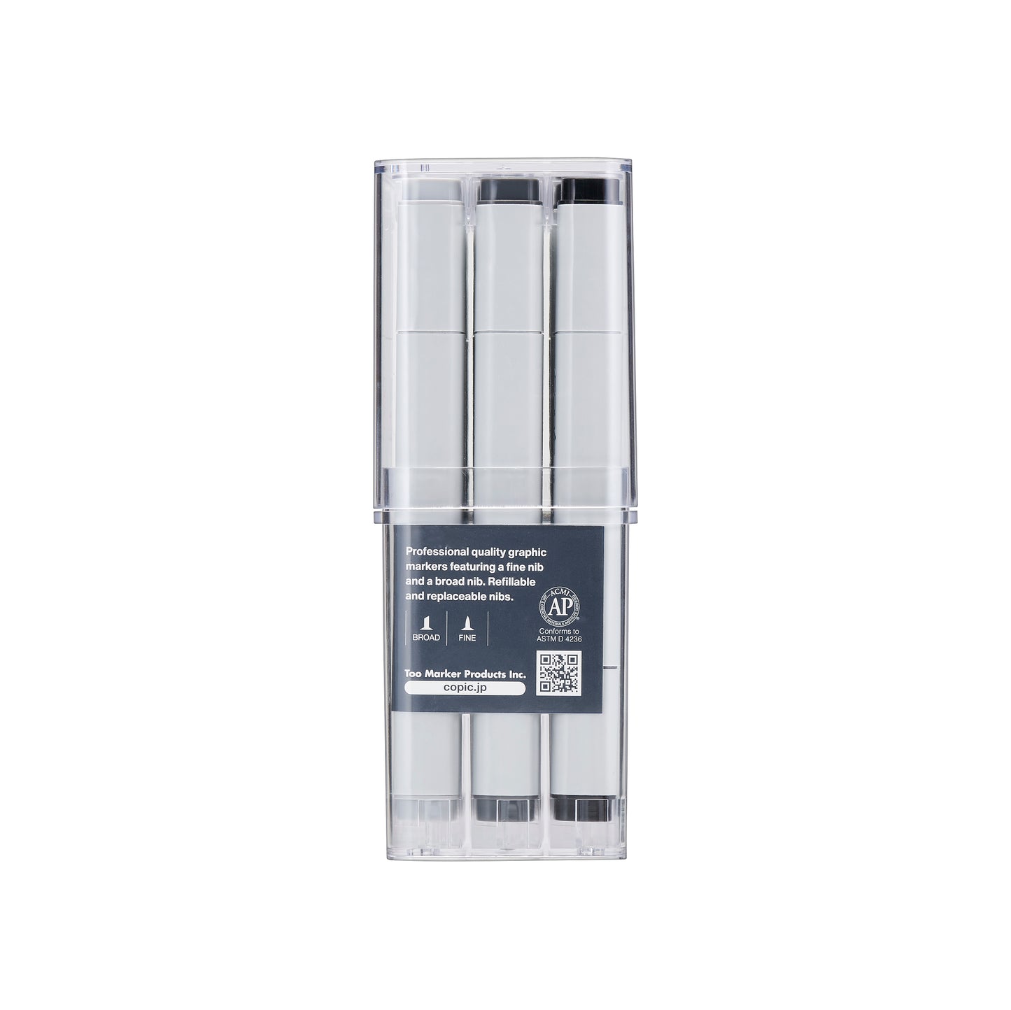 Copic Classic 12 Neutral Grey Set