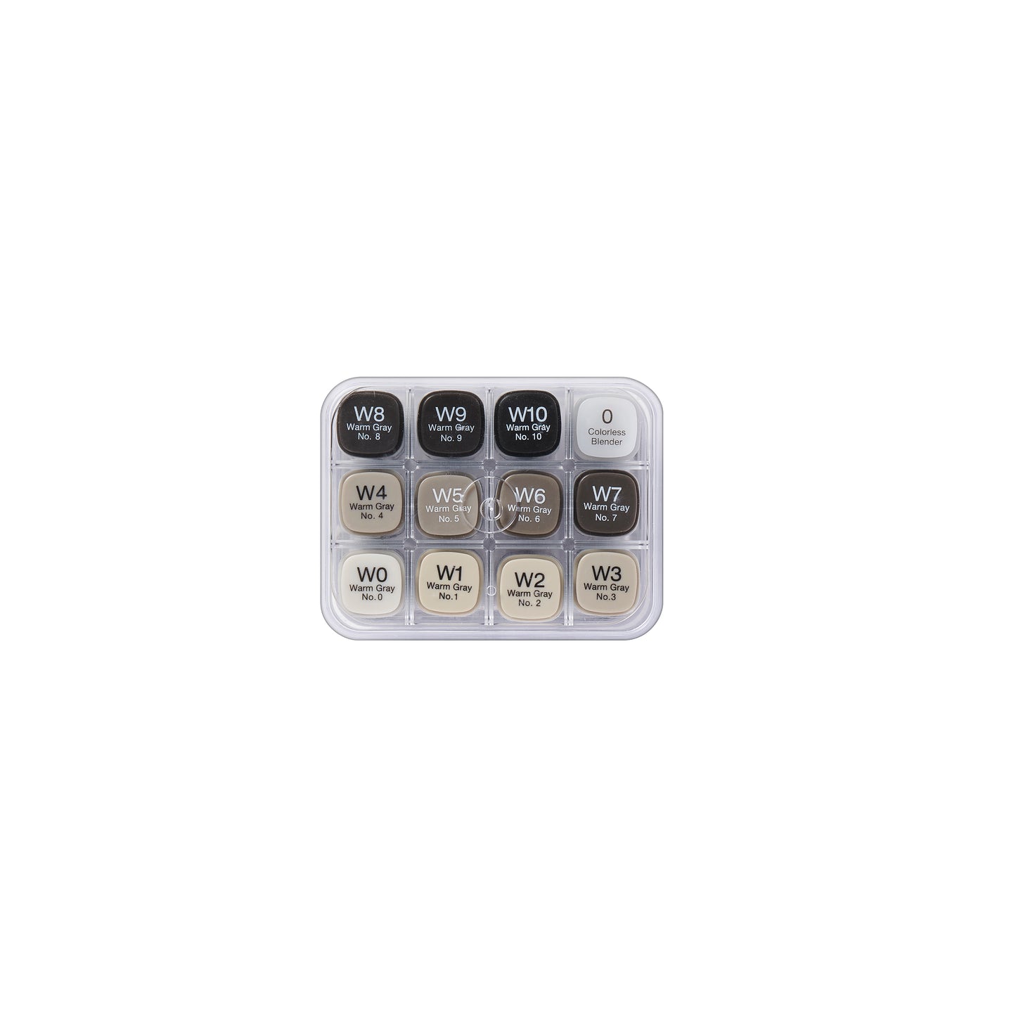 Copic Classic 12 Set Warm Grey