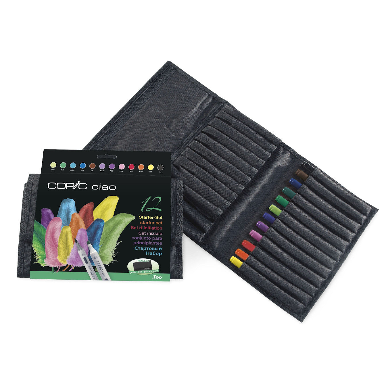 Copic Ciao 12 Base Set in Box