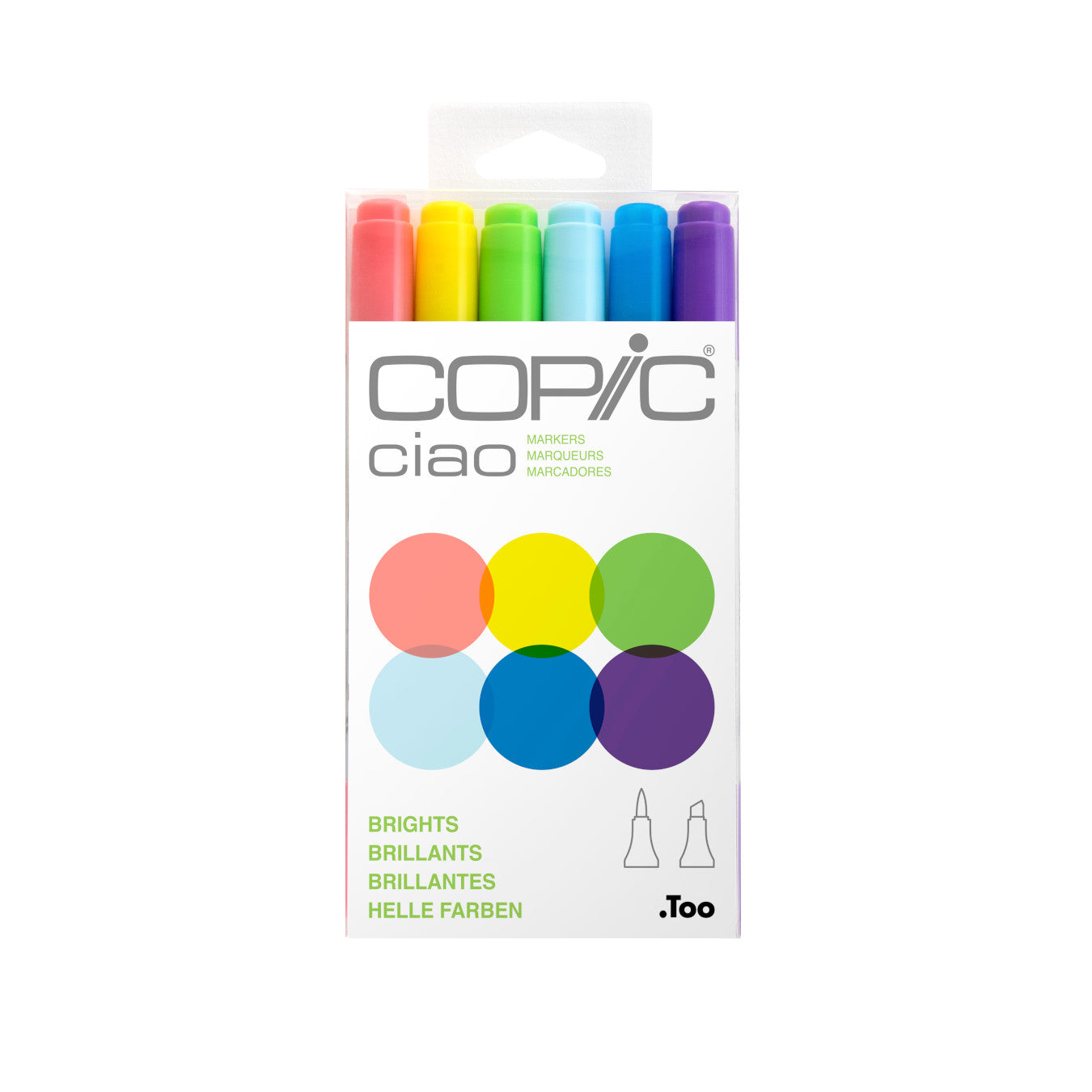 Copic Ciao 6 Luminous Colors Set