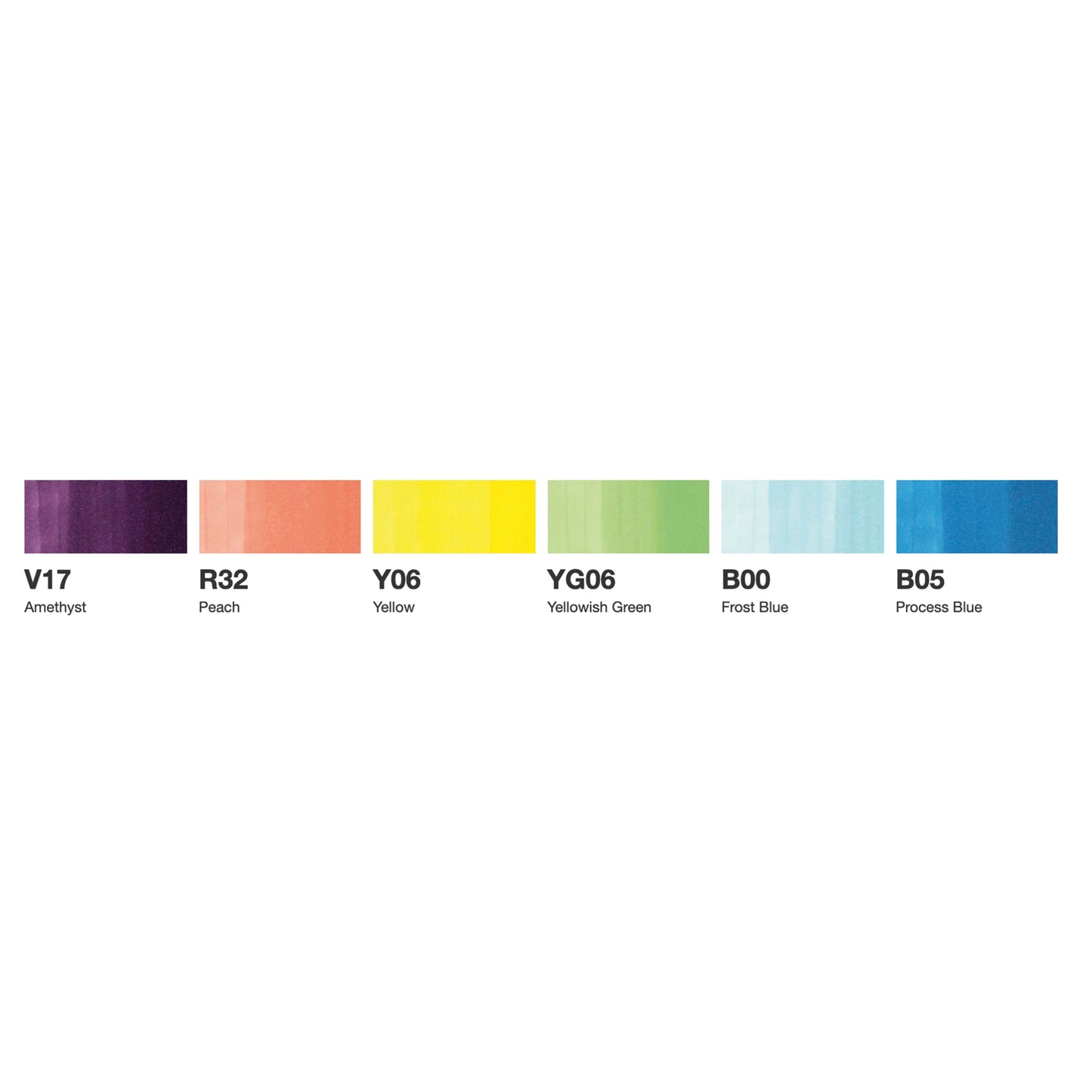 Copic Ciao 6 Luminous Colors Set