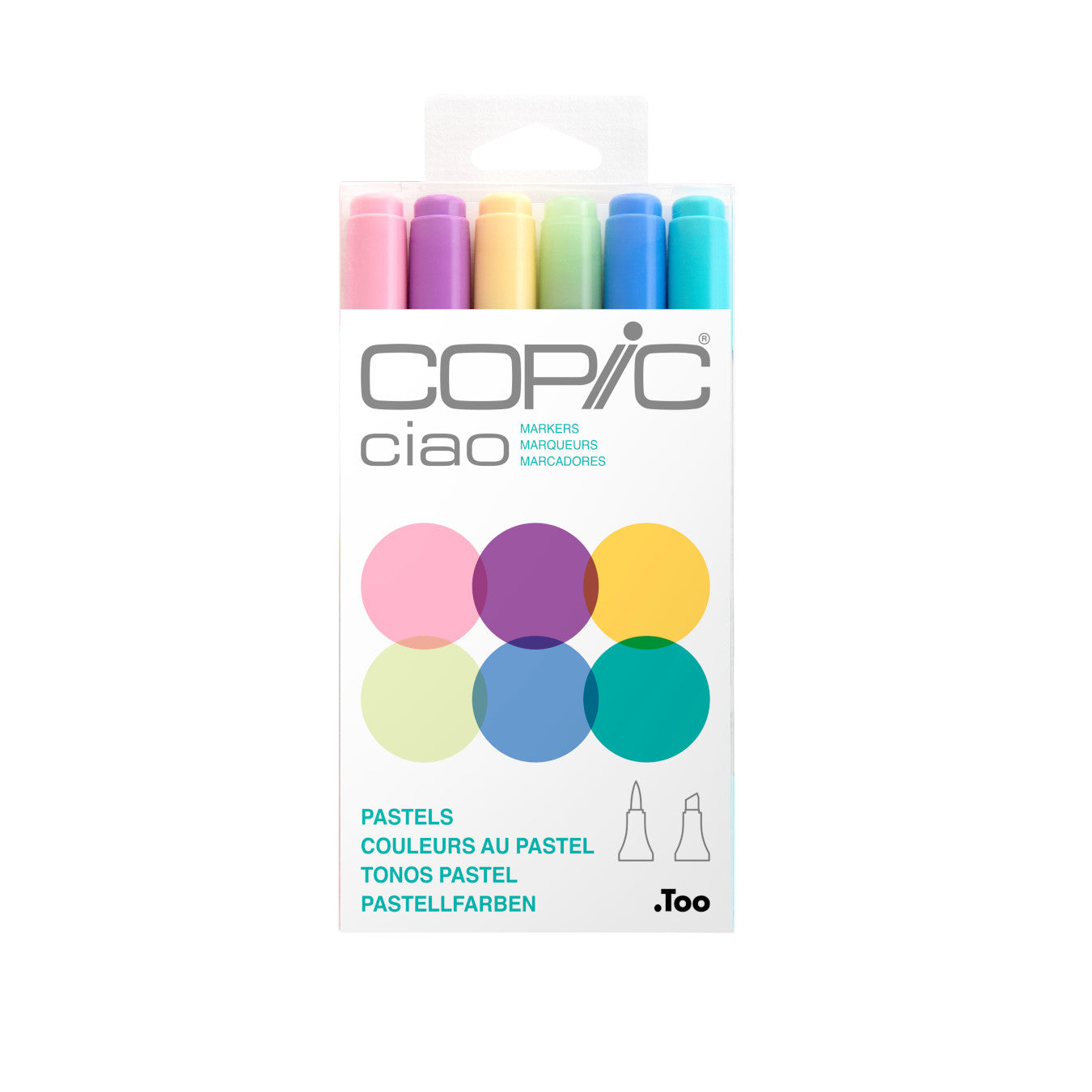 Copic Ciao 6 Crayon Color Set