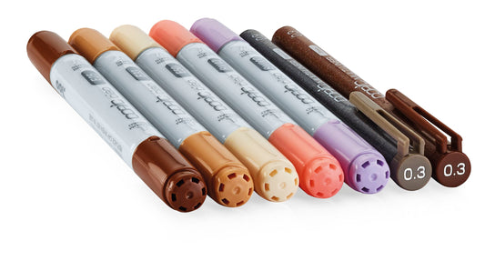 Copic Doodle Kit People