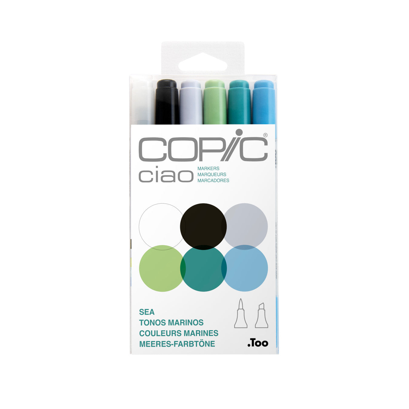 Copic Ciao 6 Set Sea