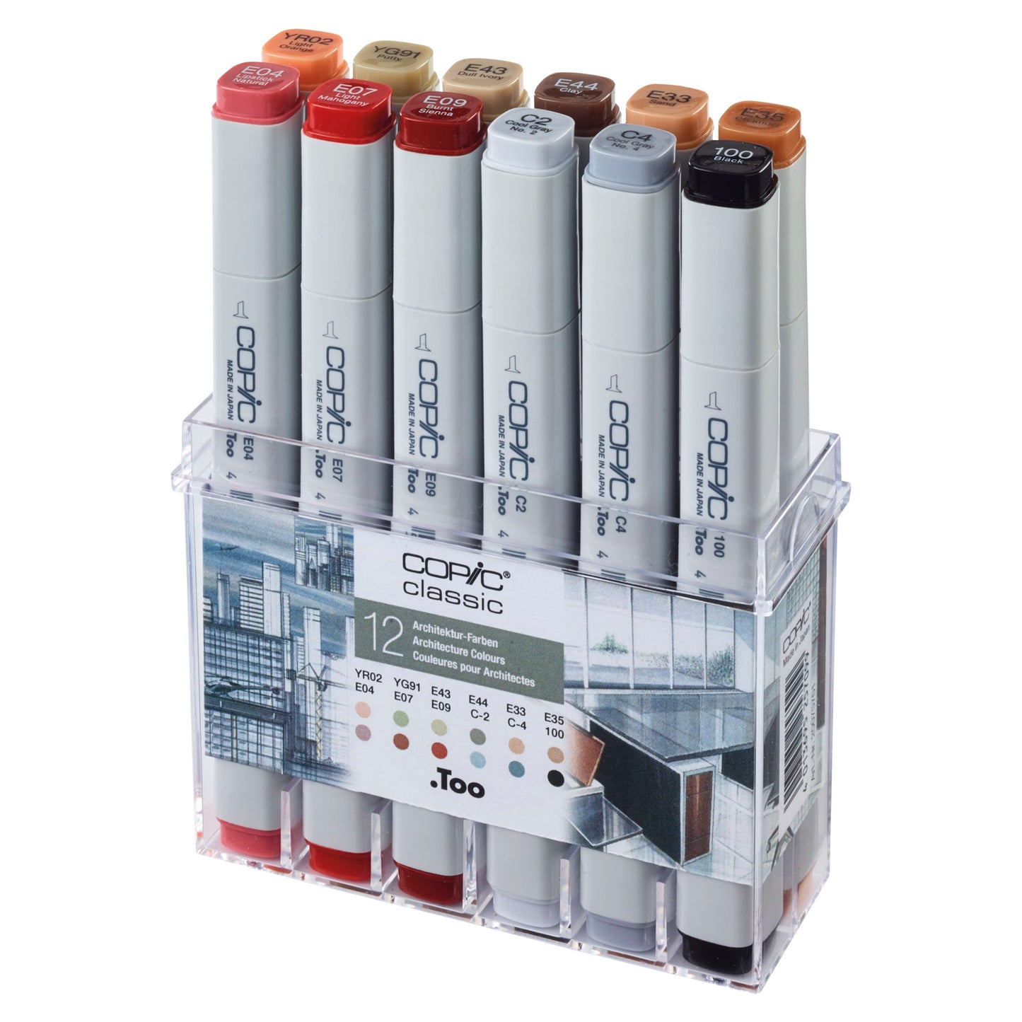 Copic Classic 12 Set Architecture