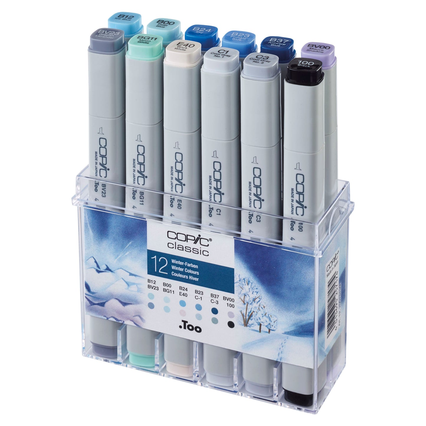 Copic Classic 12 Set Winter