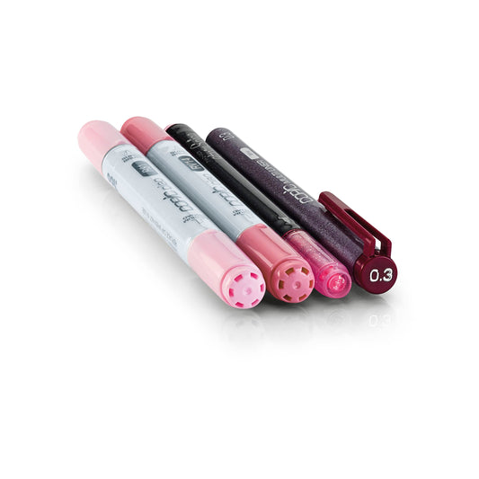Copic Doodle Pack Rosa