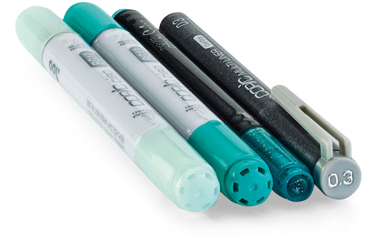 Copic Doodle Pack Turchese