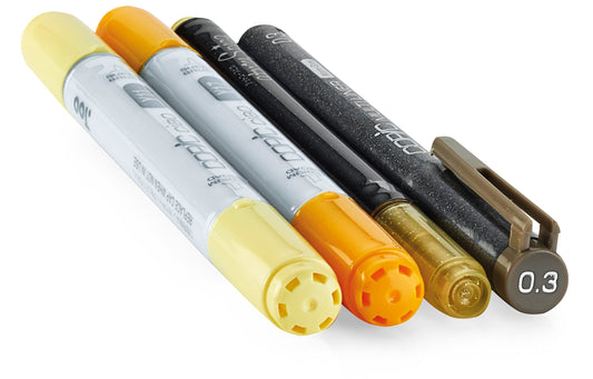 Copic Doodle Pack Giallo