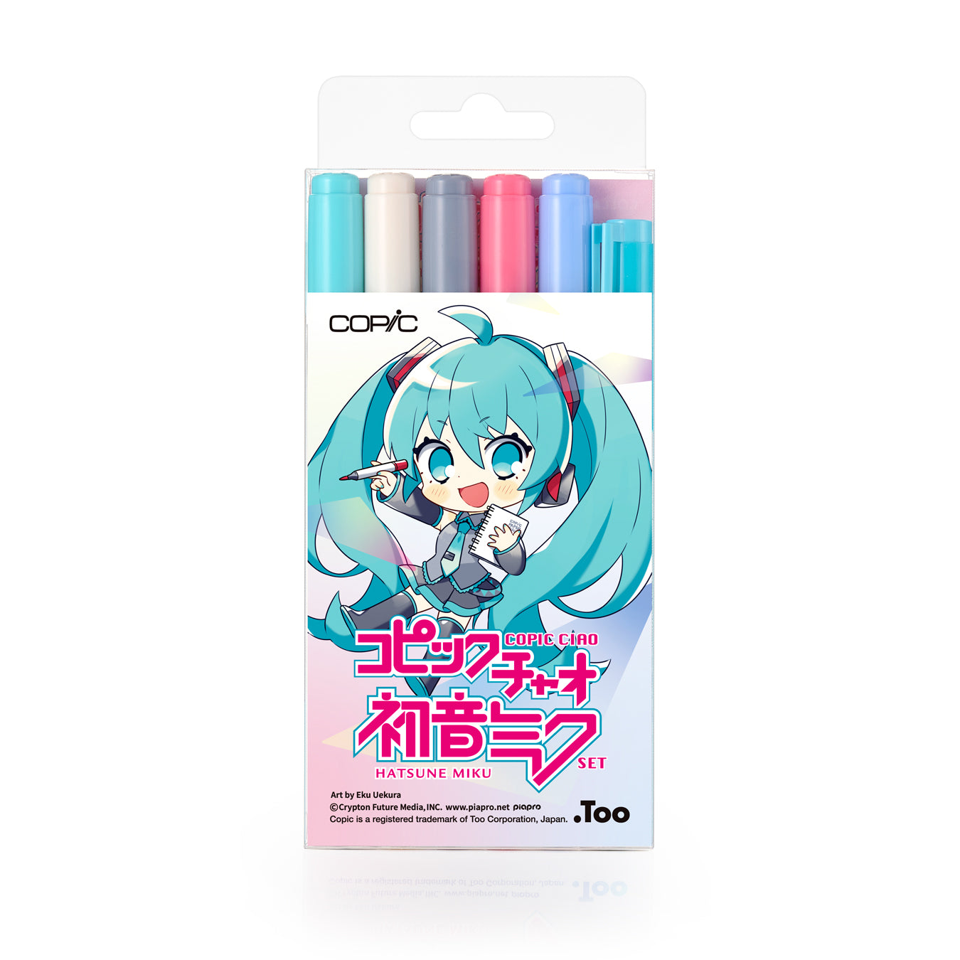 Copic Ciao 6 Set Hatsune Miku Limited Edition