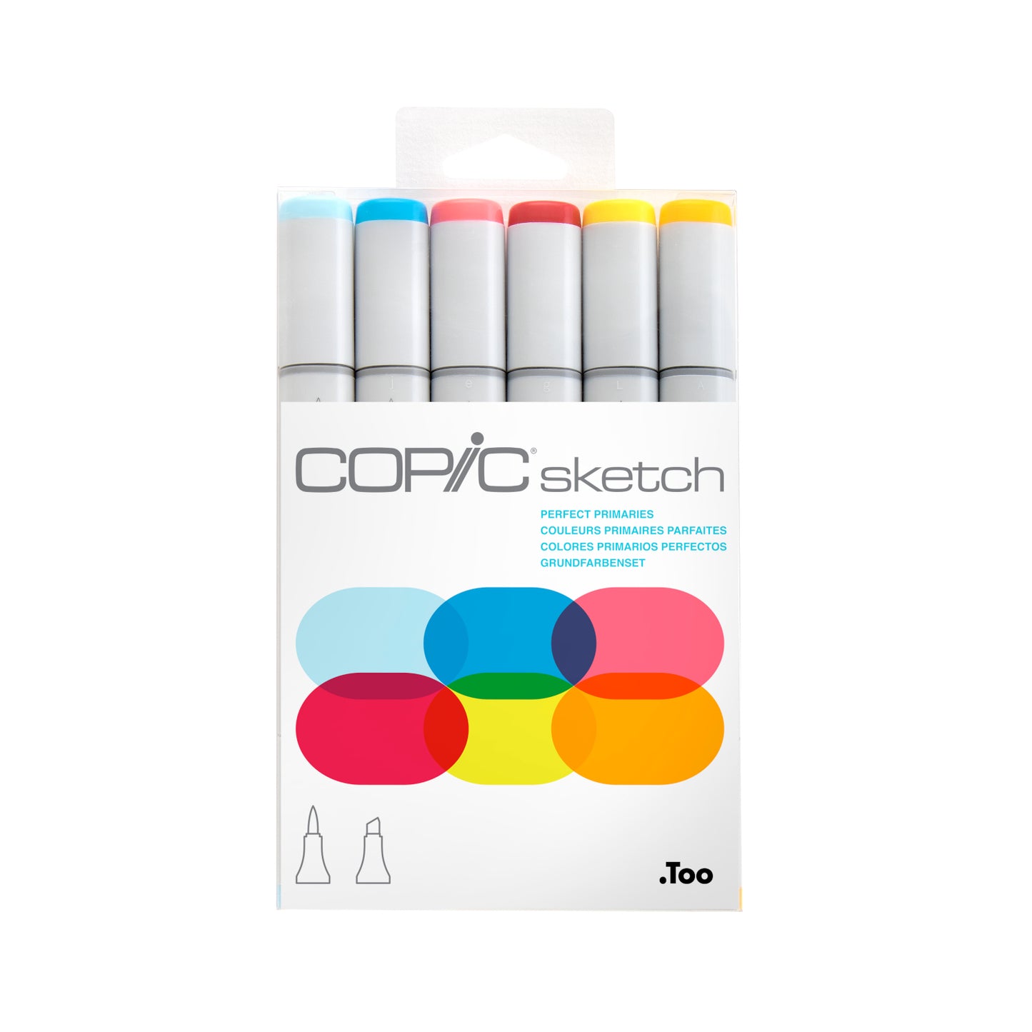 Copic Sketch 6 Set Perfect Primaries