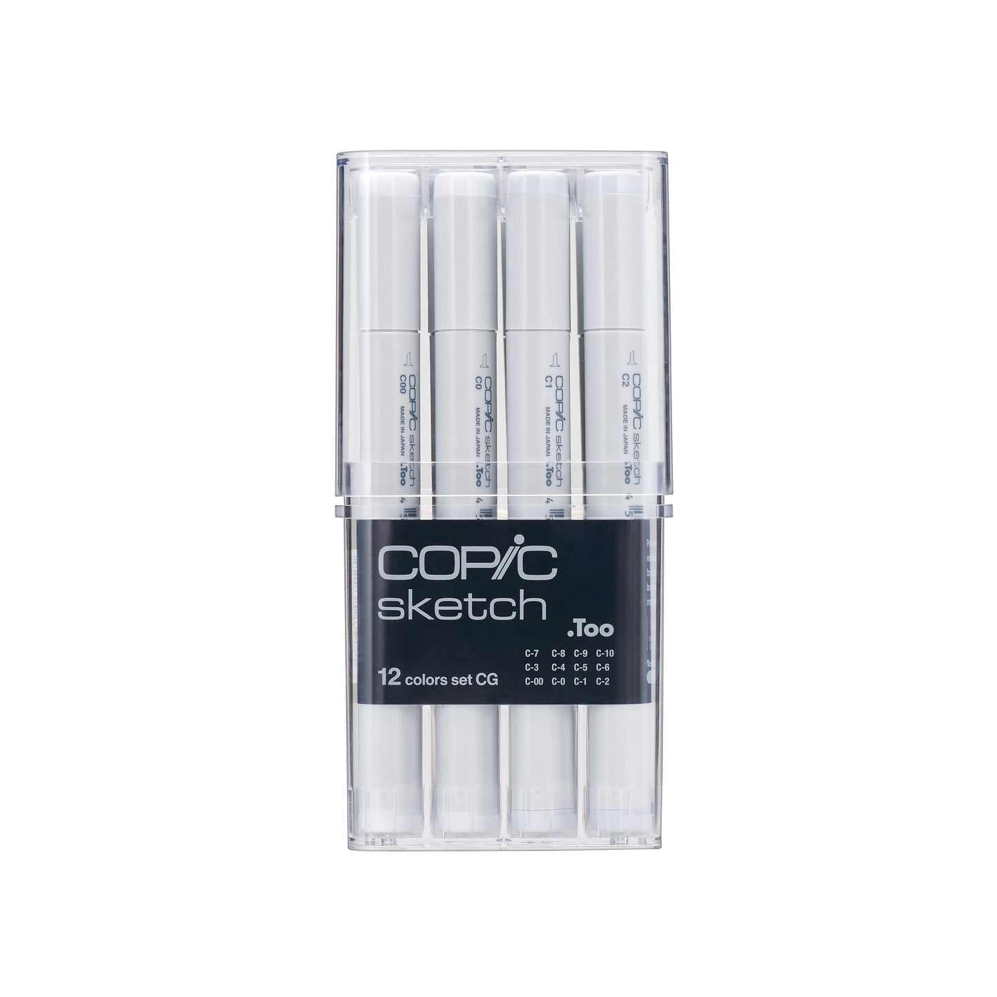 Copic Sketch 12 Set Cool Grays