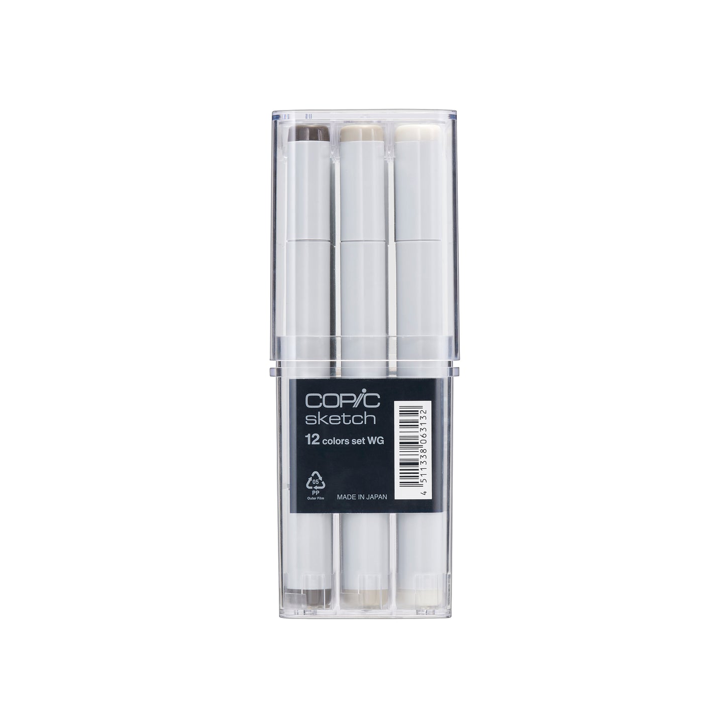 Copic Sketch 12 Warm Grey Set