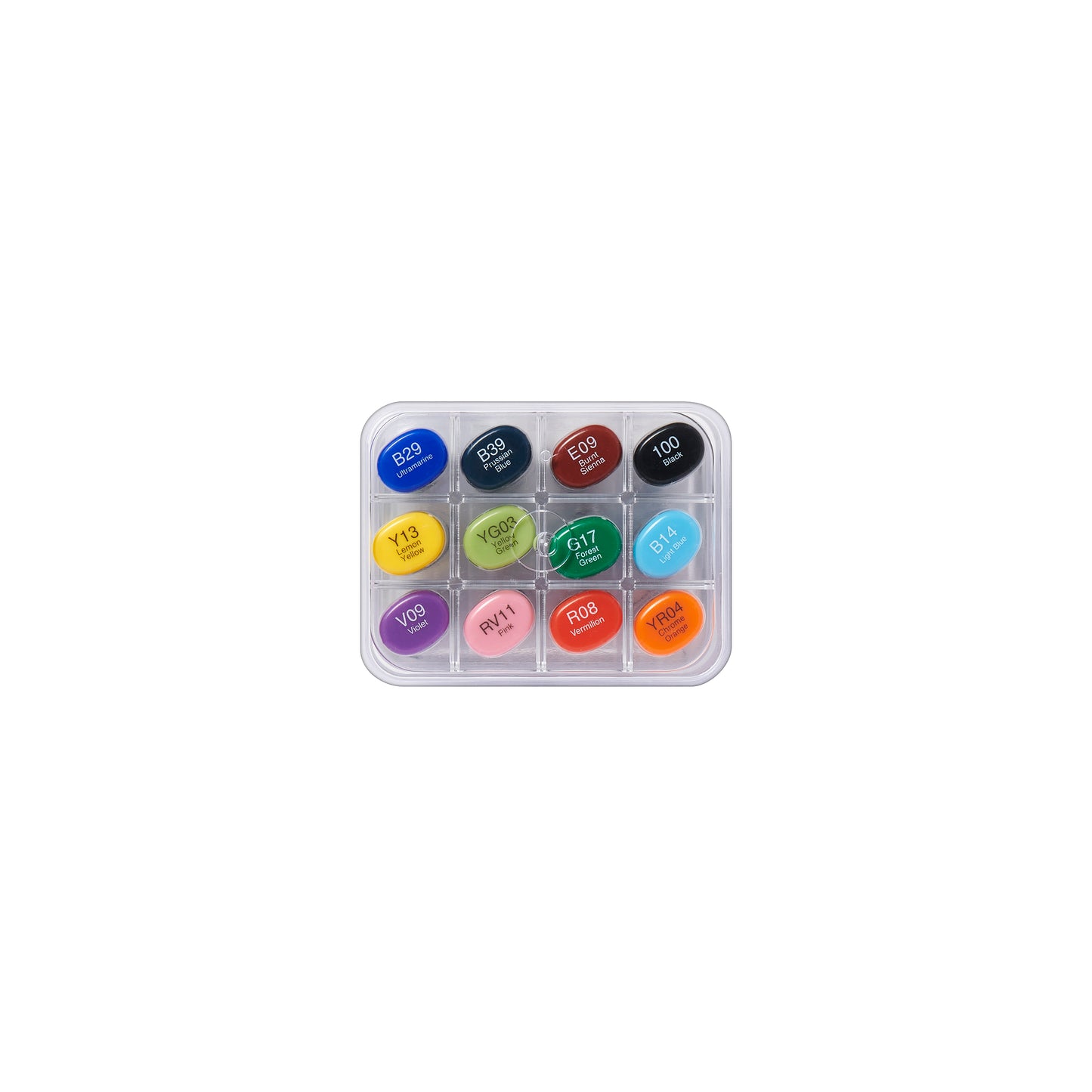 Copic Sketch 12 Base Set