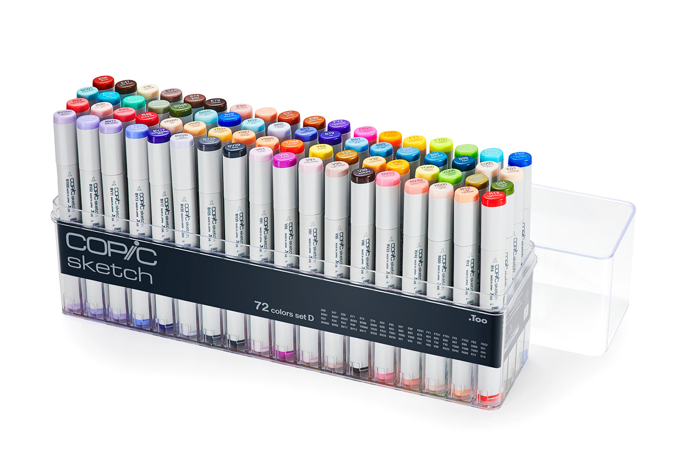 Copic Sketch 72 Set D