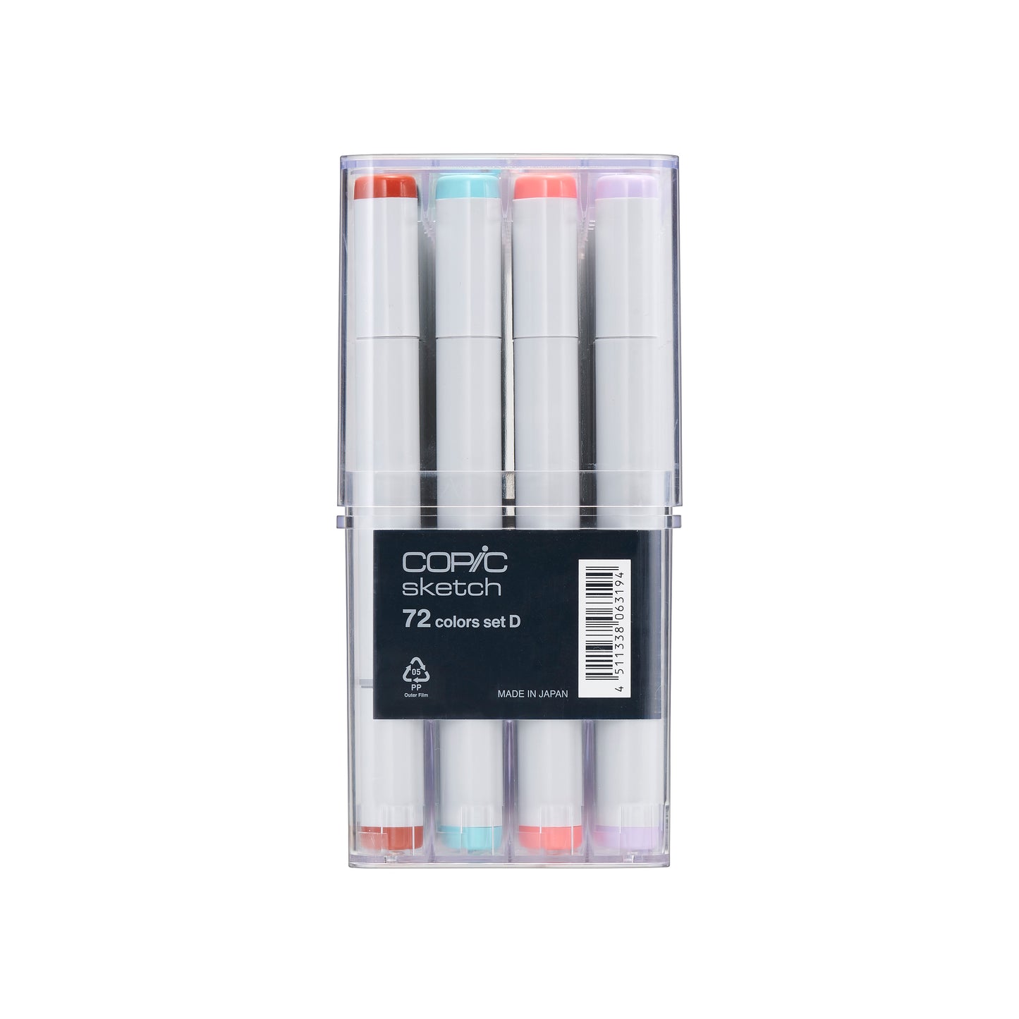 Copic Sketch 72 Set D