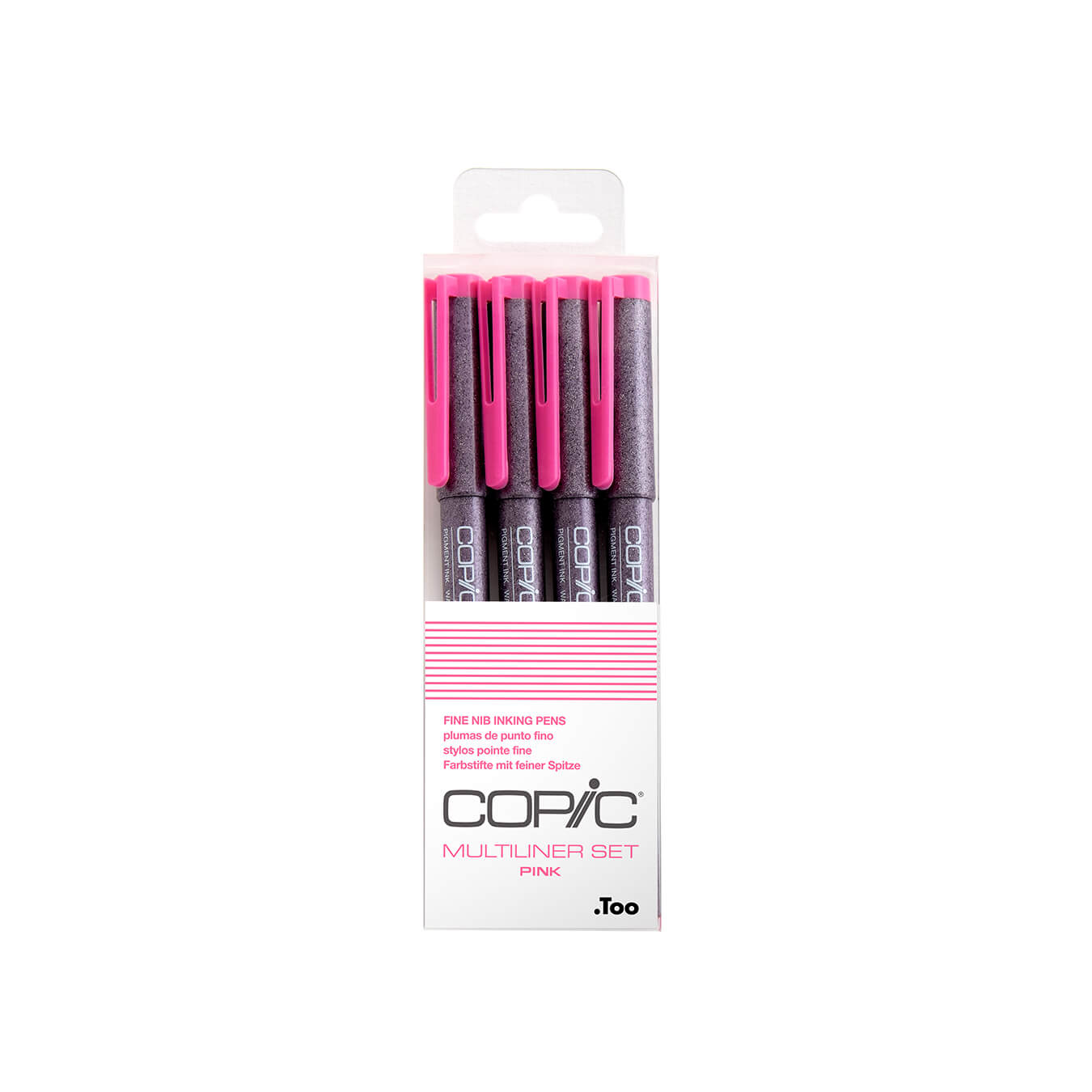 Copic Multiliner 4 Set Pink