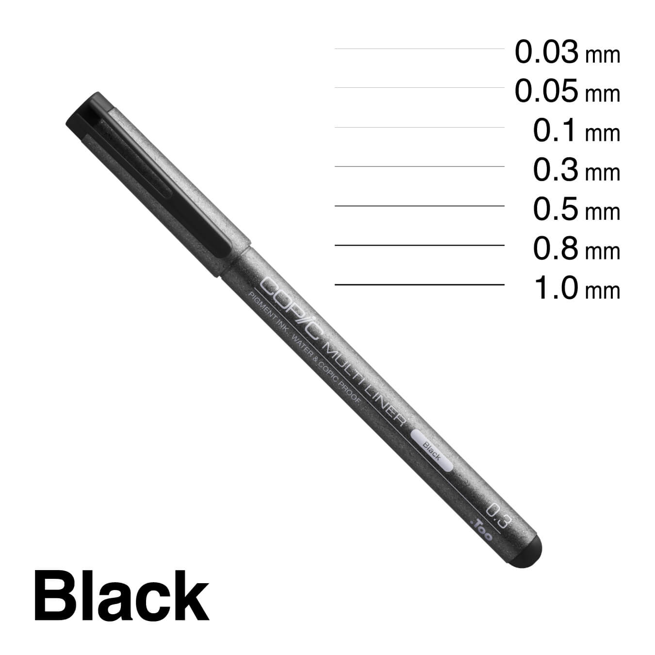 Copic Multiliner Black