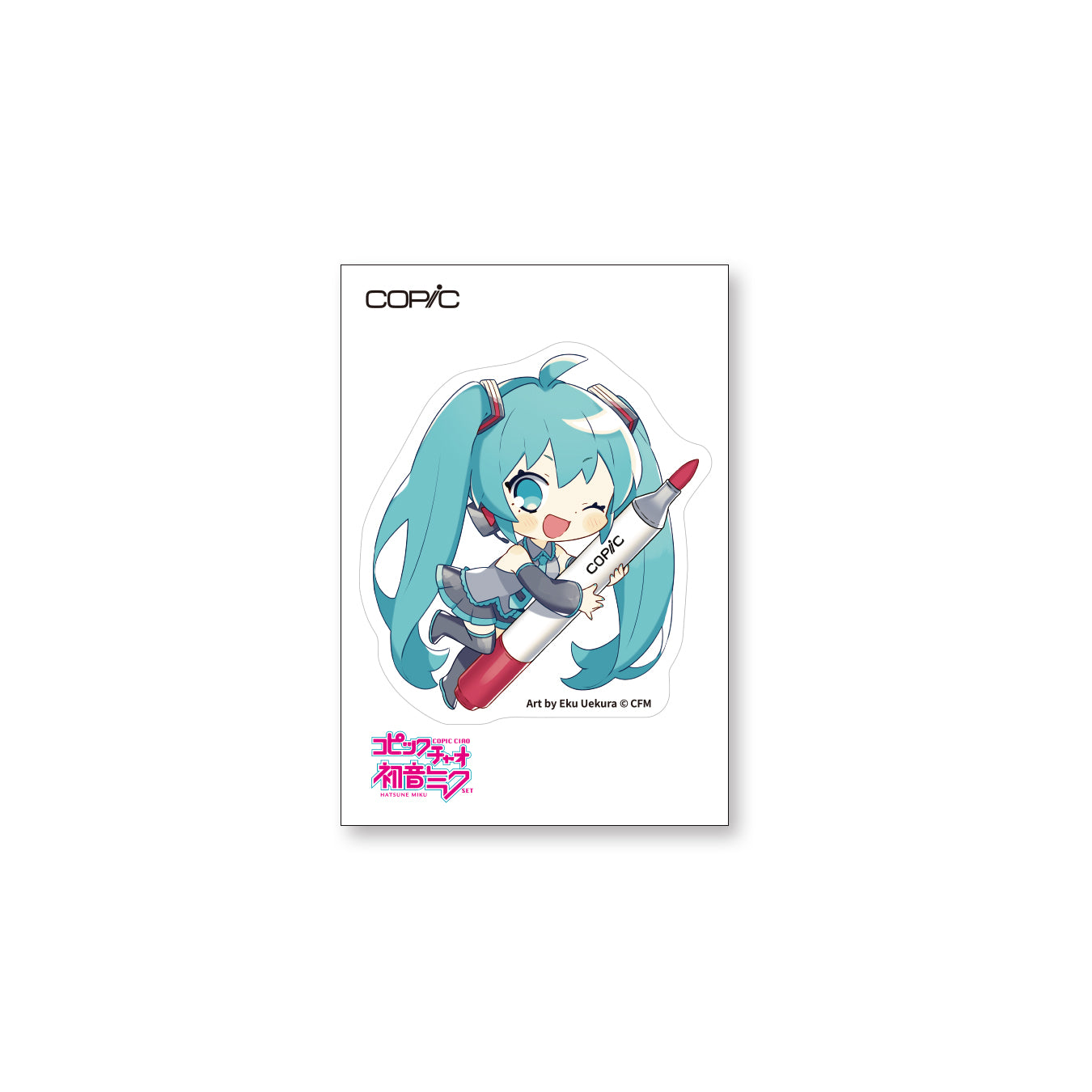 Copic Ciao 6 Set Hatsune Miku Limited Edition