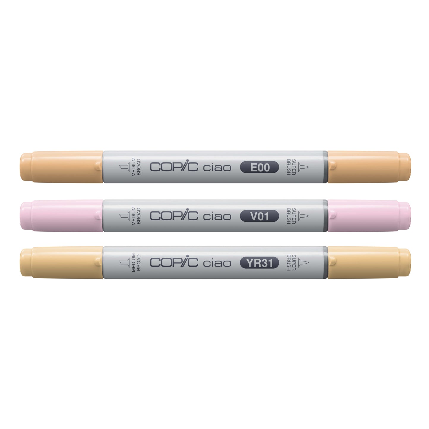 Copic Ciao 3 Layer & Mix Sunset Palette