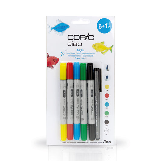 Copic Ciao Set 5+1 Brilliant