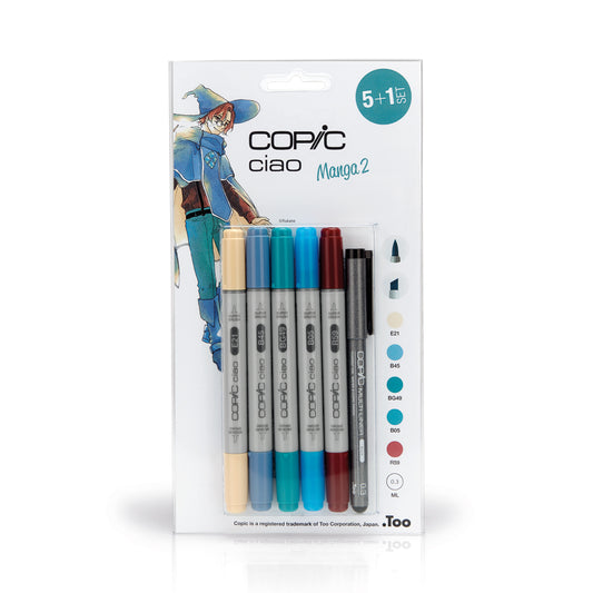 Copic Ciao Set 5+1 Manga 2