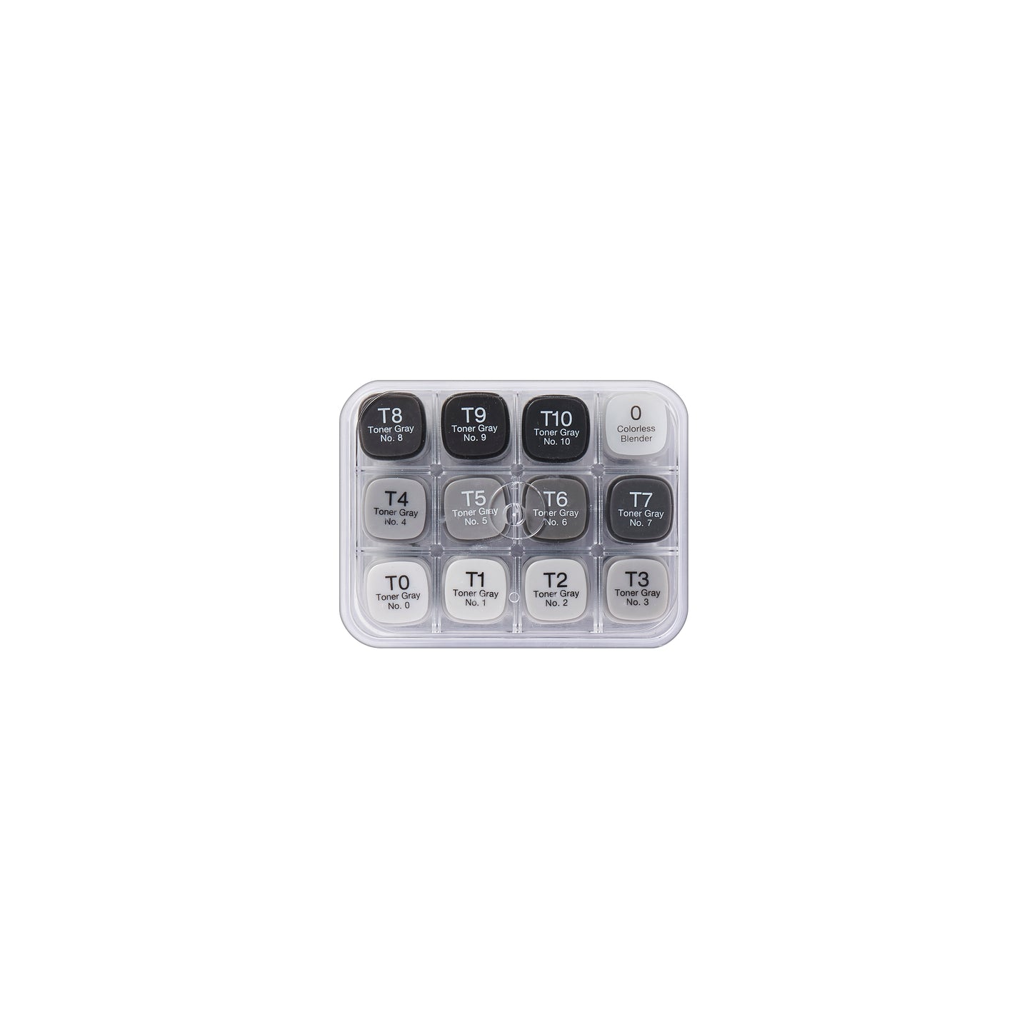 Copic Classic 12 Set Grey Toner