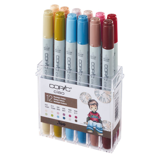 Copic Ciao 12 Vintage Colors Set