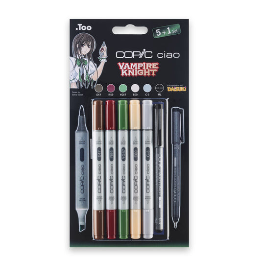Copic Ciao Set 5+1 Vampire Knight