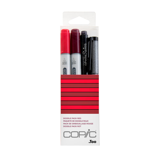 Copic Doodle Pack Red