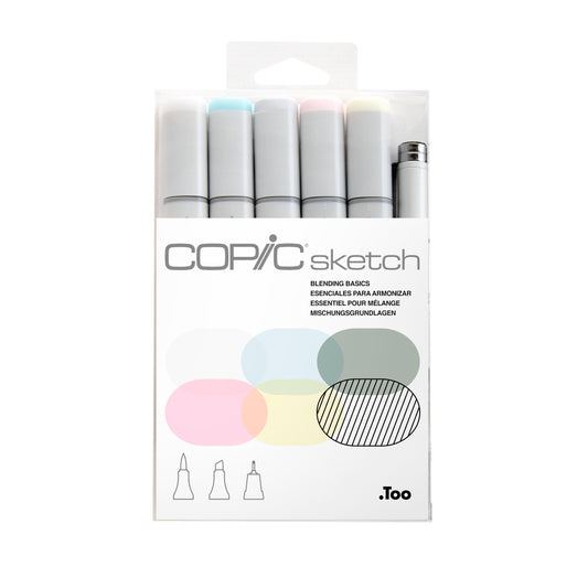 Copic Sketch 5+1 Set Blending Basics