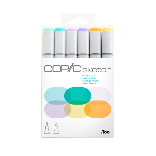 Copic Sketch 6 Crayon Set
