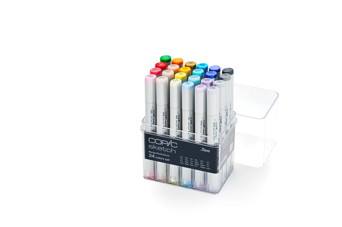 Copic Sketch 24 Manga Illustration Set